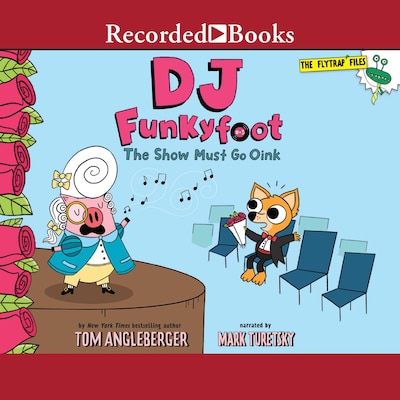 DJ Funkyfoot – omslag til lydbogen af Tom Angleberger