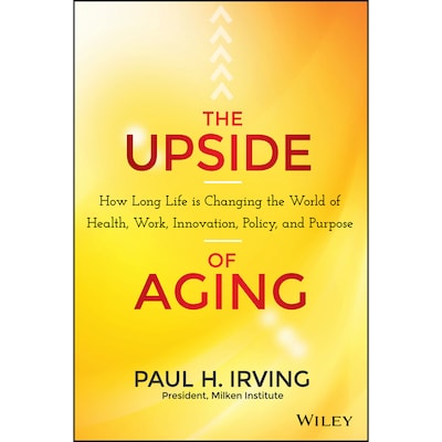 The Upside of Aging – omslag til lydbogen af Paul Irving