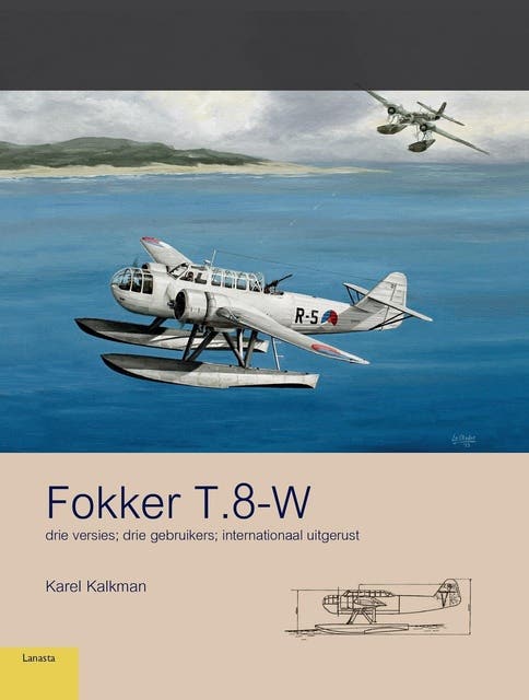 Fokker T.8w – omslag van het luisterboek van Karel Kalkman