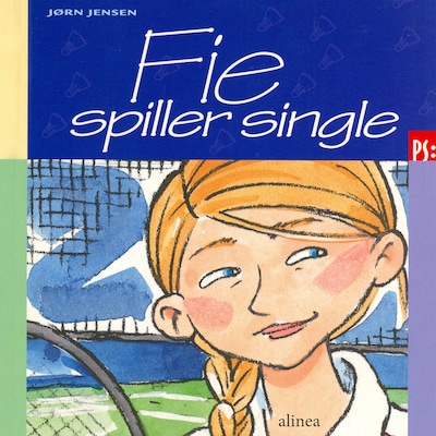 Fie spiller single – omslag til lydbogen af Jørn Jensen