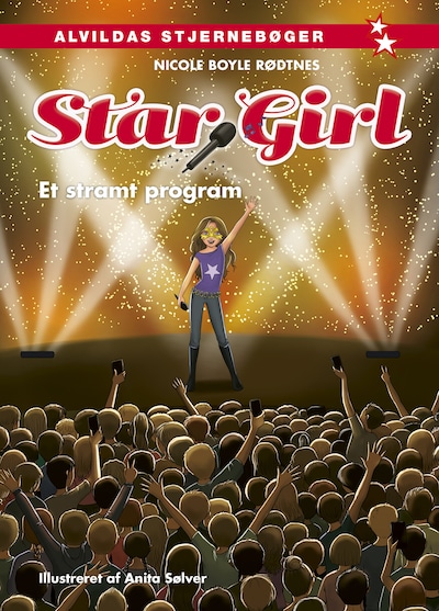 Star Girl 16: Et stramt program – omslag til lydbogen af Nicole Boyle Rødtnes
