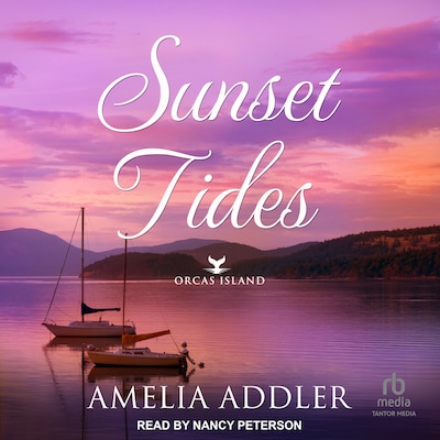 Sunset Tides – omslag til lydbogen af Amelia Addler