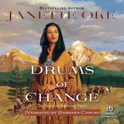 Drums of Change – omslag til lydbogen af Janette Oke