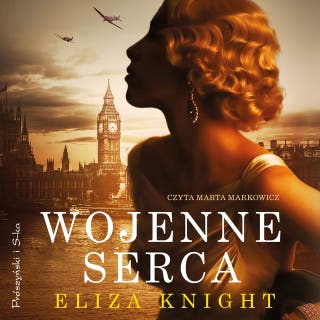Wojenne serca – okładka audiobooka, autor Eliza Knight