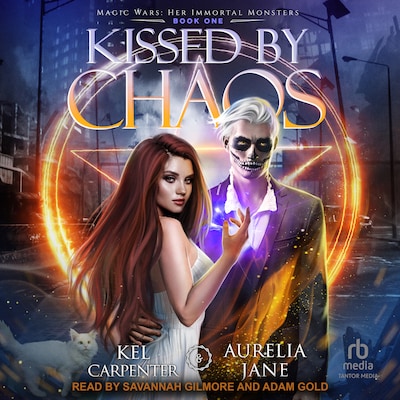 Kissed by Chaos – omslag til lydbogen af Kel Carpenter, Aurelia Jane