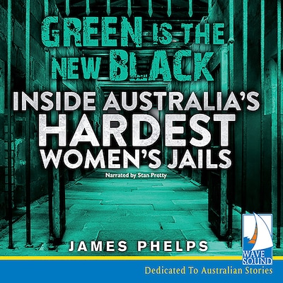 Green is the New Black – omslag til lydbogen af James Phelps