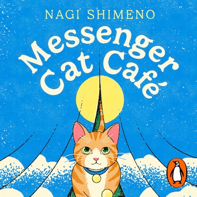 Messenger Cat Café – omslag til lydbogen af Nagi Shimeno