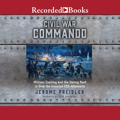 Civil War Commando – omslag til lydbogen af Jerome Preisler
