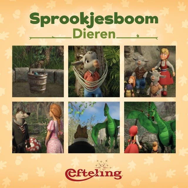 Sprookjesboomverhalen... dieren – omslag van het luisterboek van De Efteling