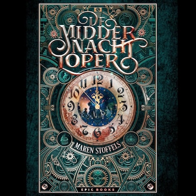 De Middernachtloper – omslag van het luisterboek van Maren Stoffels