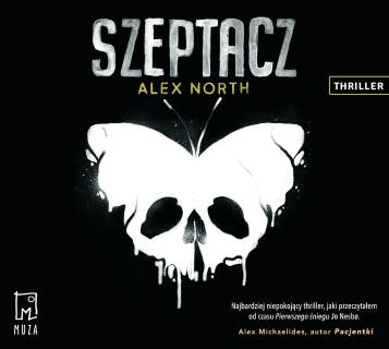 Szeptacz – okładka audiobooka, autor Alex North