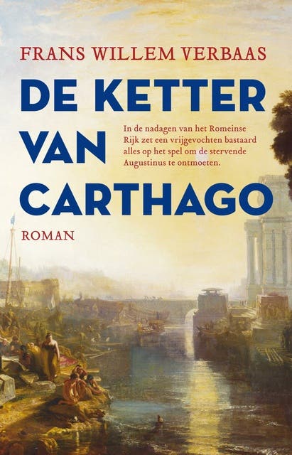 De ketter van Carthago – omslag van het luisterboek van Frans Willem Verbaas
