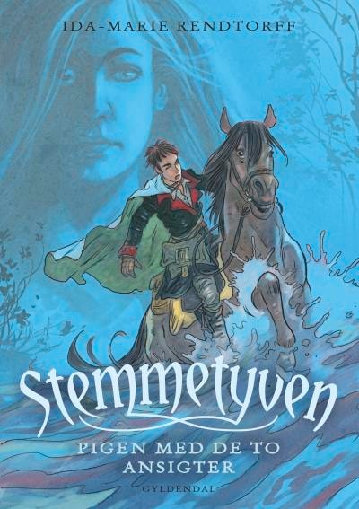 Stemmetyven 1 - Pigen med de to ansigter – omslag til lydbogen af Ida-Marie Rendtorff