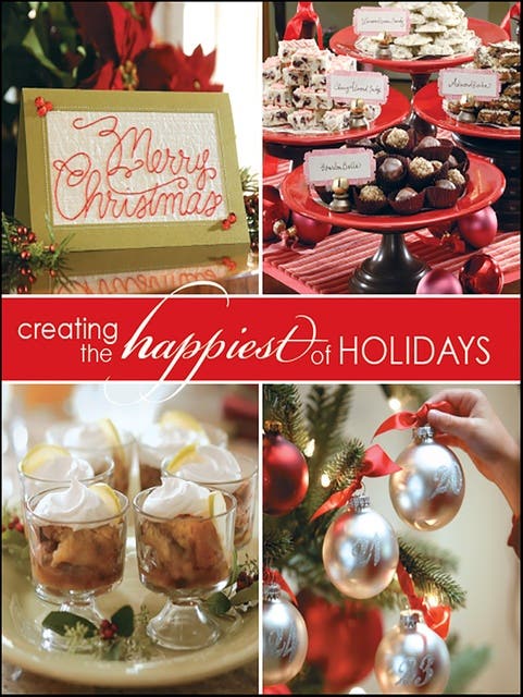 Create the Happiest of Holidays – omslag til lydbogen af Leisure Arts