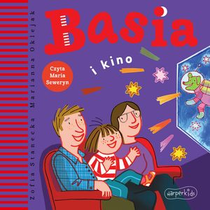 Basia i kino – okładka audiobooka, autor Zofia Stanecka