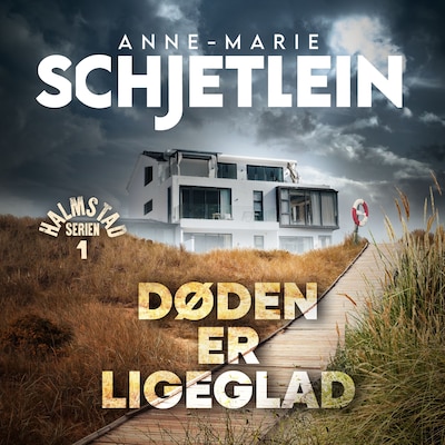 Døden er ligeglad - 1 – omslag til lydbogen af Anne-Marie Schjetlein