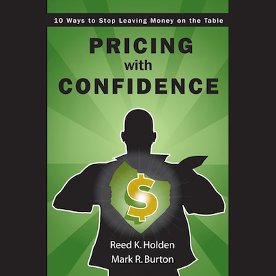 Pricing with Confidence – omslag til lydbogen af Mark Burton, Reed Holden