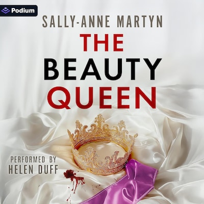 The Beauty Queen – omslag til lydbogen af Sally-Anne Martyn