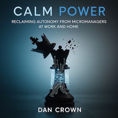 Calm Power – omslag til lydbogen af Dan Crown