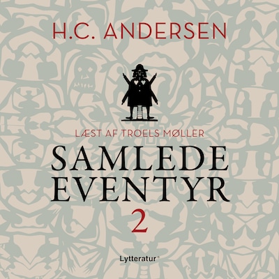 H.C. Andersens samlede eventyr bind 2 – omslag til lydbogen af H. C. Andersen