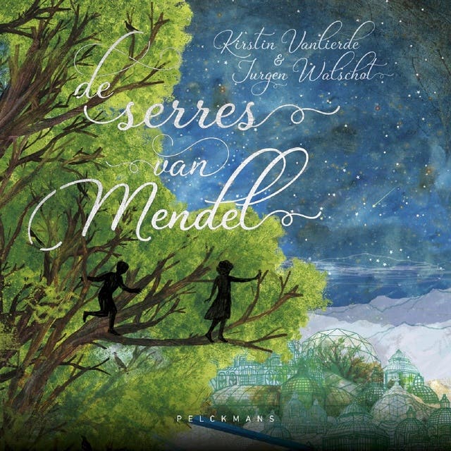De serres van Mendel – omslag van het luisterboek van Kirstin Vanlierde