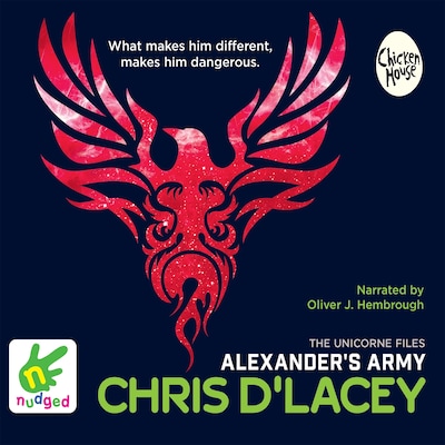 Alexander's Army – omslag til lydbogen af Chris d'Lacey
