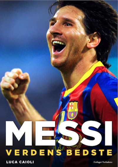 Messi – omslag til lydbogen af Luca Caioli