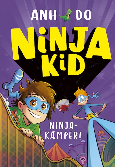 Ninja Kid 6: Ninjakæmper! – omslag til lydbogen af Anh Do