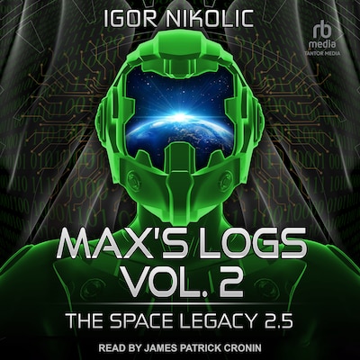 Max’s Logs Vol. 2 – omslag til lydbogen af Igor Nikolic