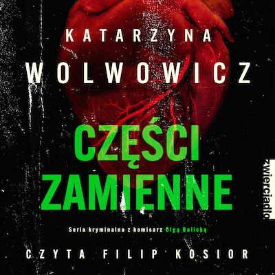 Części zamienne – okładka audiobooka, autor Katarzyna Wolwowicz