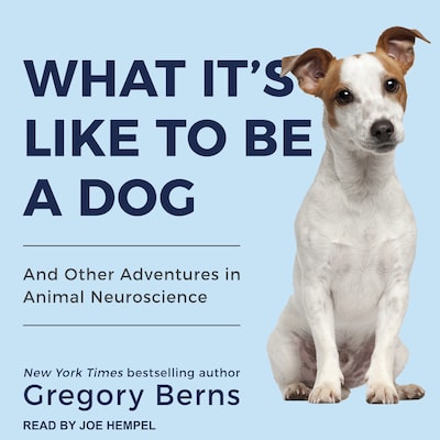 What It's Like to Be a Dog – omslag til lydbogen af Gregory Berns