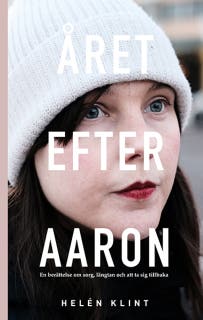 Året efter Aaron – omslag till ljudboken av Helén Klint