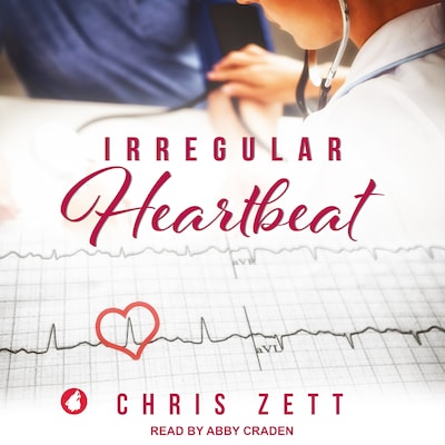 Irregular Heartbeat – omslag til lydbogen af Chris Zett
