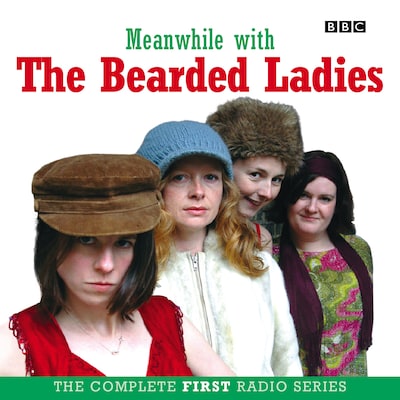 Meanwhile with The Bearded Ladies – omslag til lydbogen af Oriane Messina, Fay Rusling