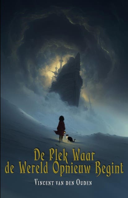 De plek waar de wereld opnieuw begint – omslag van het luisterboek van Vincent van den Ouden