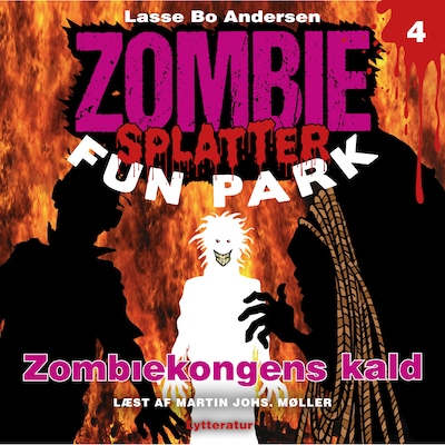 Zombiekongens kald – omslag til lydbogen af Lasse Bo Andersen