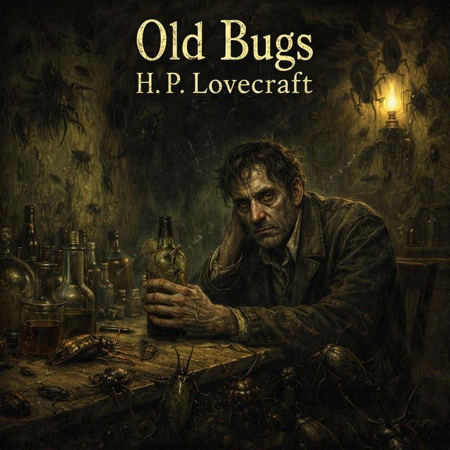 6. Old Bugs by H.P. Lovecraft: A Strange Moral Tale of Vice, Ruin, and Lost Dignity – omslag til lydbogen af H P Lovecraft