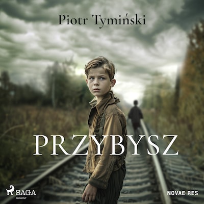Przybysz – okładka audiobooka, autor Piotr Tymiński