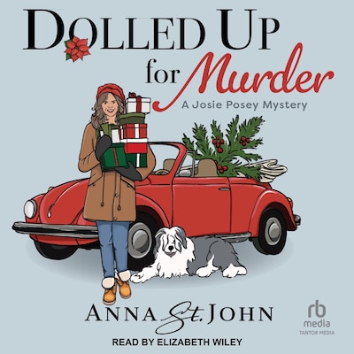 Dolled Up for Murder – omslag til lydbogen af Anna St. John