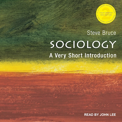 Sociology – omslag til lydbogen af Steve Bruce