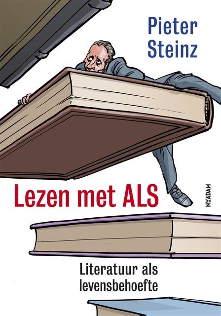 Lezen met ALS: Literatuur als levensbehoefte – omslag van het luisterboek van Pieter Steinz