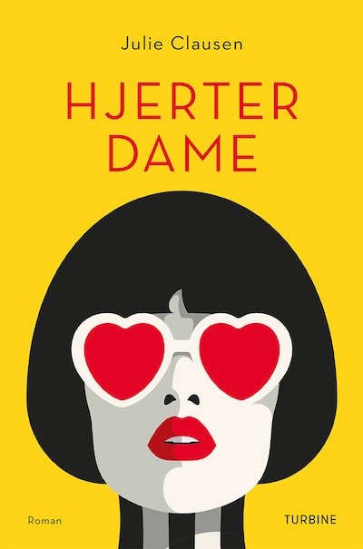 Hjerterdame – omslag til lydbogen af Julie Clausen