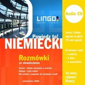 Niemiecki. Rozmówki. Powiedz to! – okładka audiobooka, autor Piotr Dominik