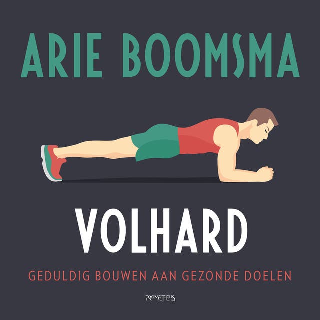 Volhard – omslag van het luisterboek van Arie Boomsma