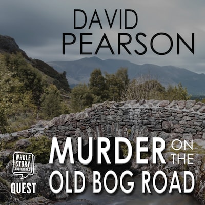 Murder on the Old Bog Road – omslag til lydbogen af David Pearson