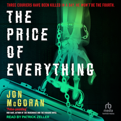 The Price of Everything – omslag til lydbogen af Jon McGoran