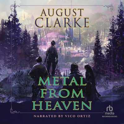 Metal from Heaven – omslag til lydbogen af August Clarke