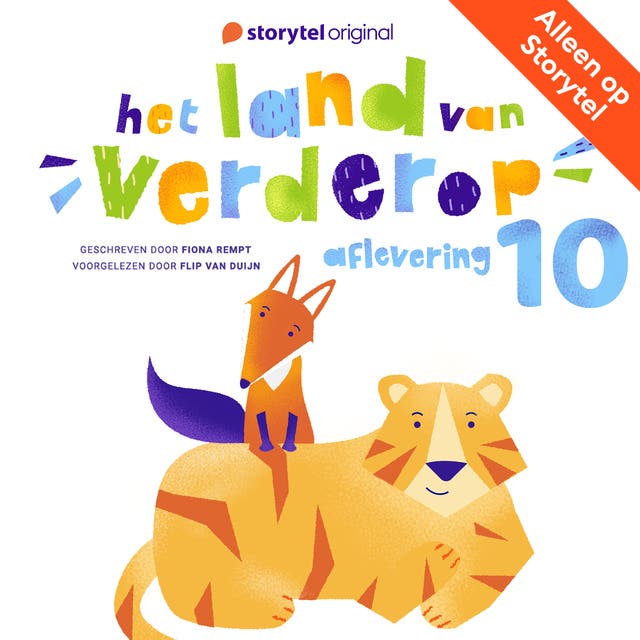 Het land van Verderop: Aflevering 10 – omslag van het luisterboek van Fiona Rempt