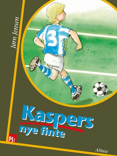 Kaspers nye finte – omslag til lydbogen af Jørn Jensen