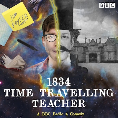1834 Time Travelling Teacher – omslag til lydbogen af Jim Poyser